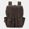 the compact leather laptop backpack for men