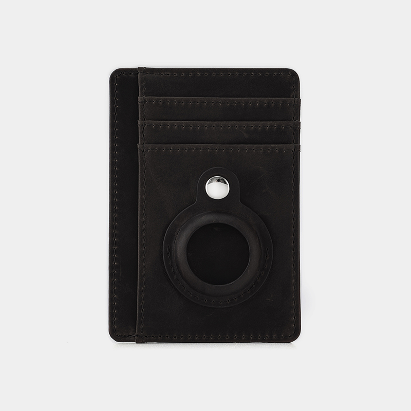 Slim Leather Wallet for Men - Money Clip Minimalist Style The Real Leather Co. Slim Leather Wallet for Men - Money Clip Minimalist Style The Real Leather Co.
