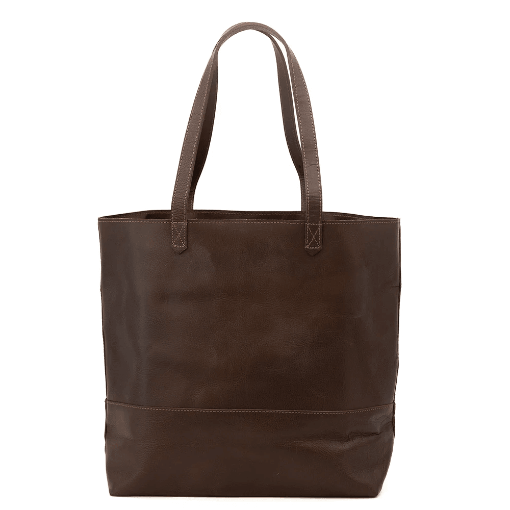 The Juneau Leather Tote | All Day Vintage Crossbody