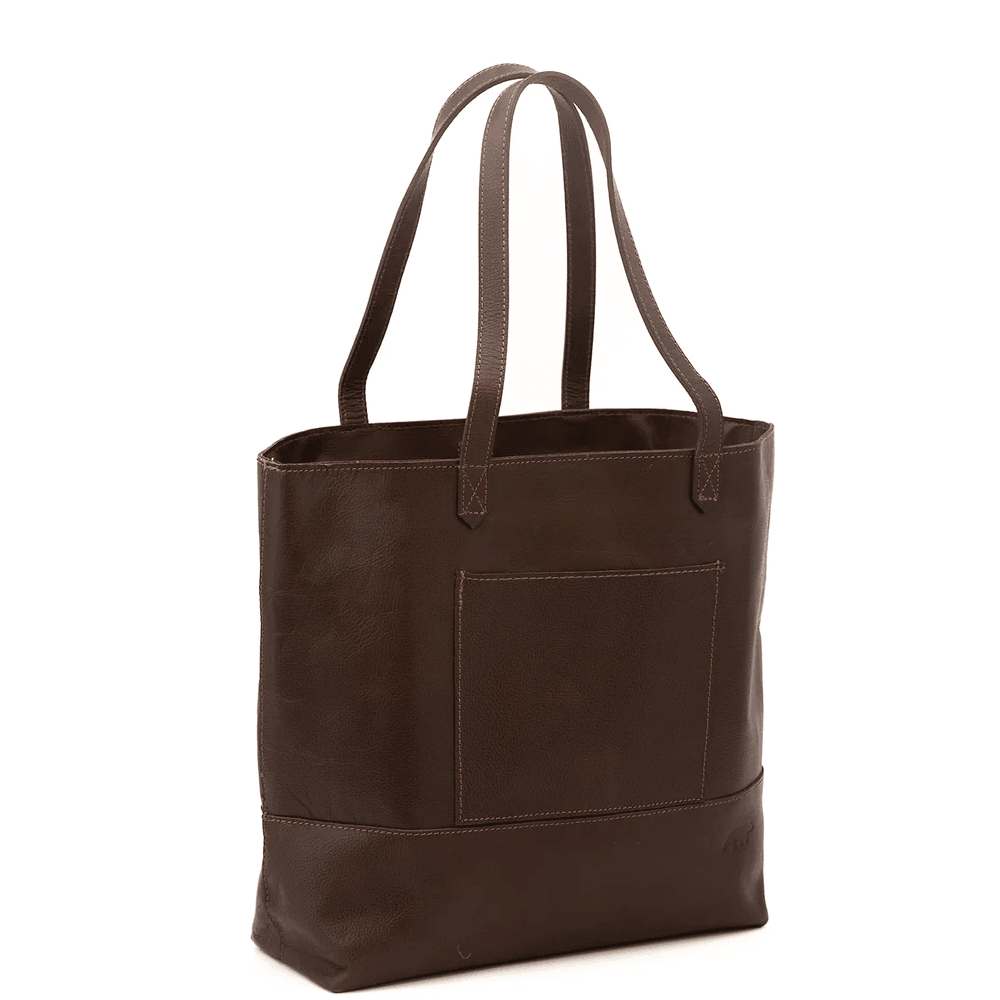 The Juneau Leather Tote | All Day Vintage Crossbody