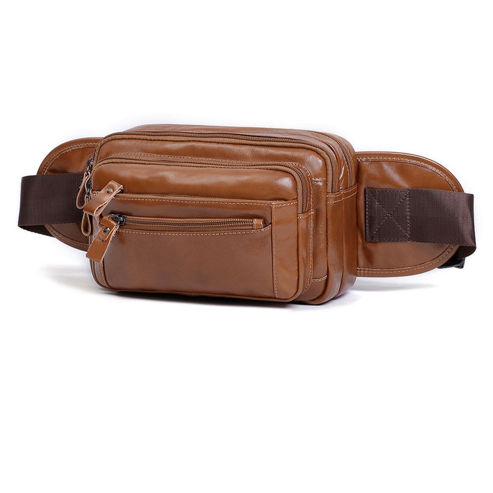 The Diverse | Men's Classic Leather Waist Bag