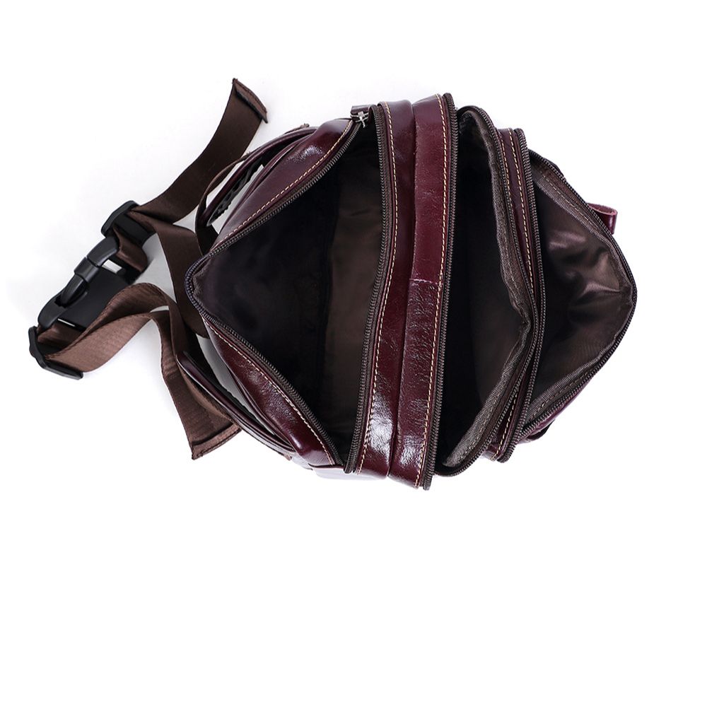 The Diverse | Men's Classic Leather Waist Bag