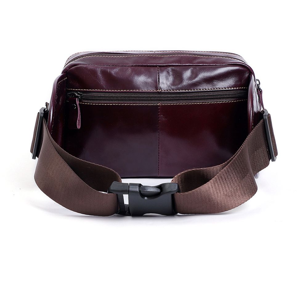 The Diverse | Men's Classic Leather Waist Bag