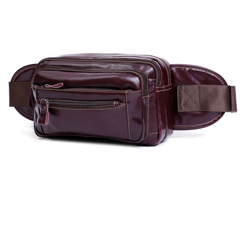 The Diverse | Men's Classic Leather Waist Bag