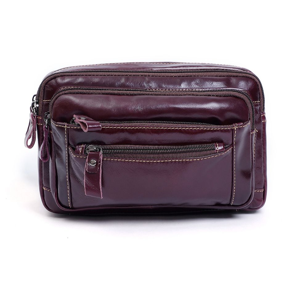 The Diverse | Men's Classic Leather Waist Bag