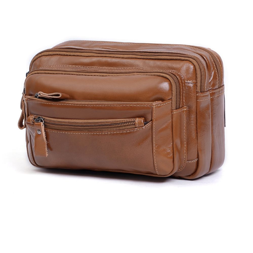 The Diverse | Men's Classic Leather Waist Bag