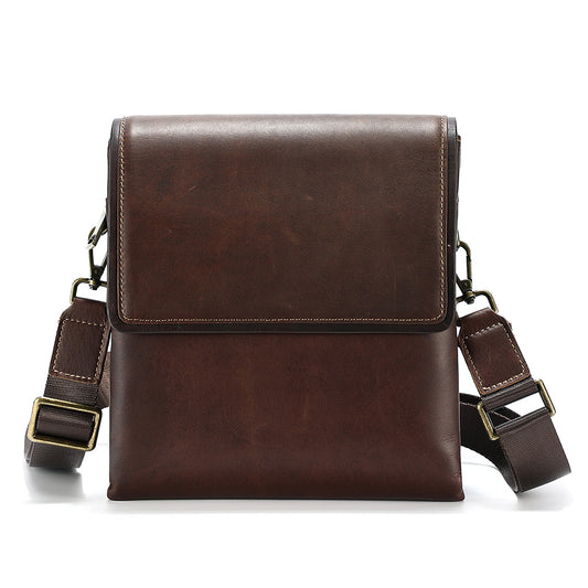 Women's Leather Satchel Handbag Purse - Brown