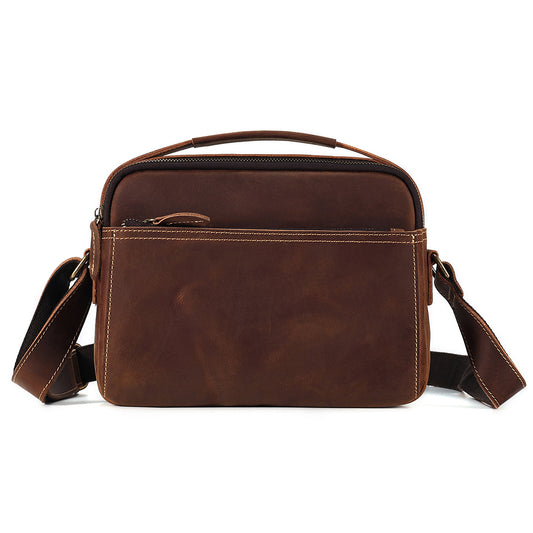 Soft Leather Crossbody Purse Bag - Lightweight