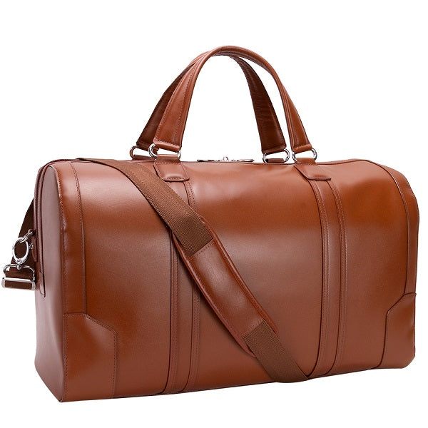Carry-On Leather Duffle Bag