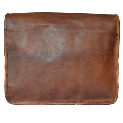 Leather Messenger Bag for Women
