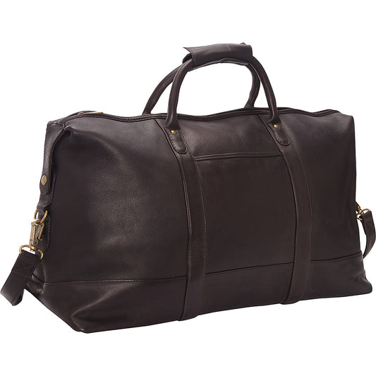 Women's Leather Duffle Bag - Weekender Overnight Bag