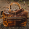 The Pilot Men's Buffalo Leather Messenger Laptop Bag