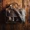 The Pilot Men's Buffalo Leather Messenger Laptop Bag