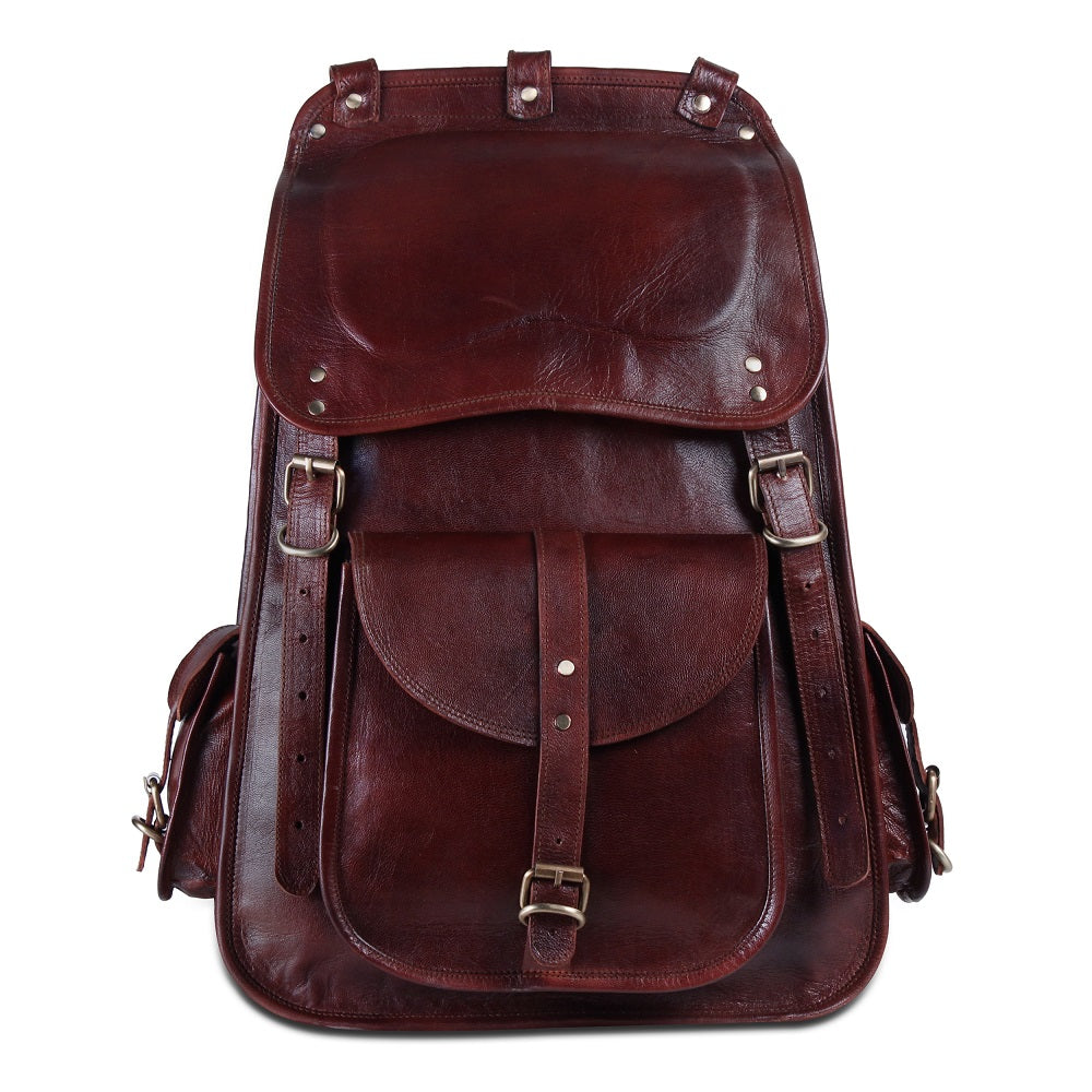LOUIS PHILIPPE 15.6 inch inch Laptop Backpack Brown - Price in