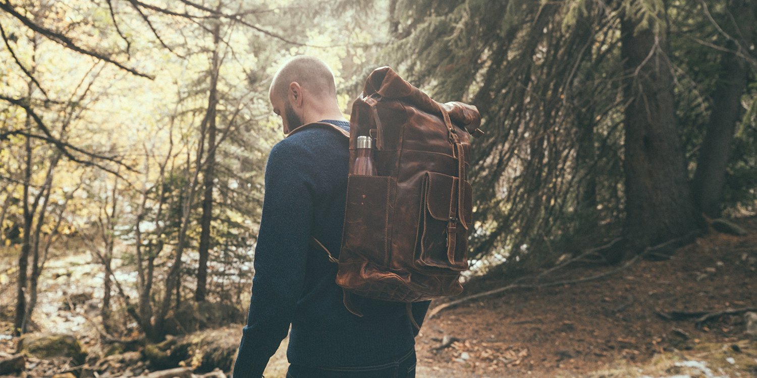 leather backpacks