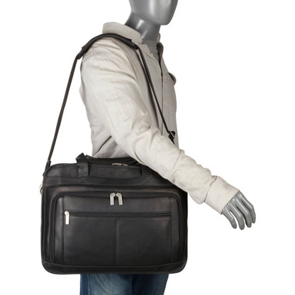 The Gioco | Leather Messenger Briefcase