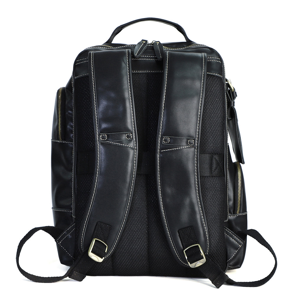 Leather backpack black friday on sale