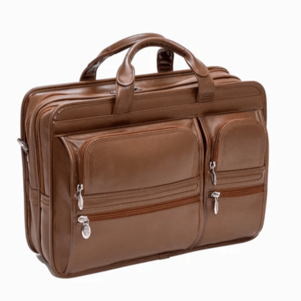 The Clinton | Classic 17-Inch Laptop Bag for Men