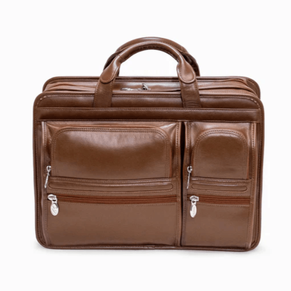 The Clinton | Classic 17-Inch Laptop Bag for Men