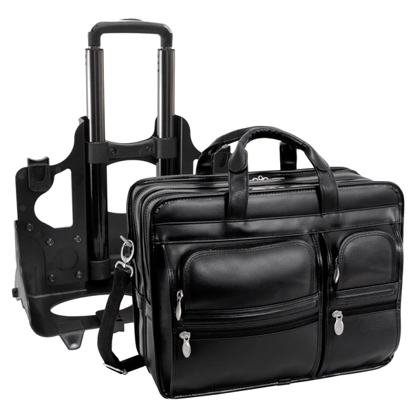 The Clinton | Classic 17-Inch Laptop Bag for Men