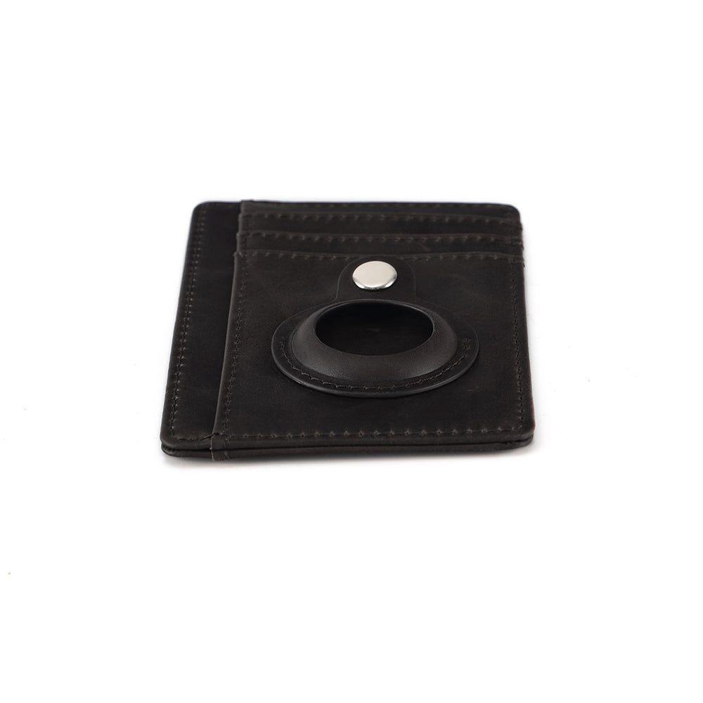 The Money Clip Men's Leather Wallet - Magnetic Money Holder