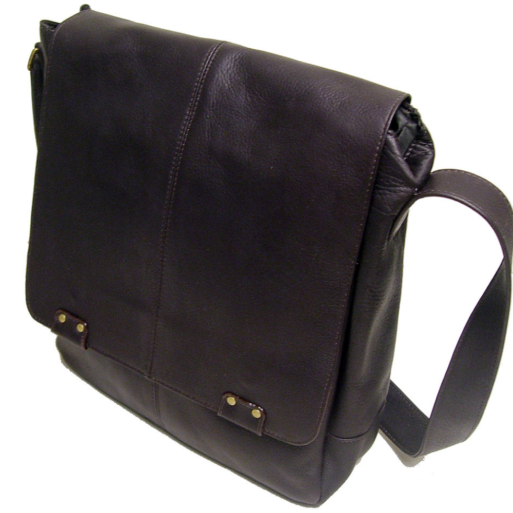 The Albero | Vintage Leather Messenger Bag