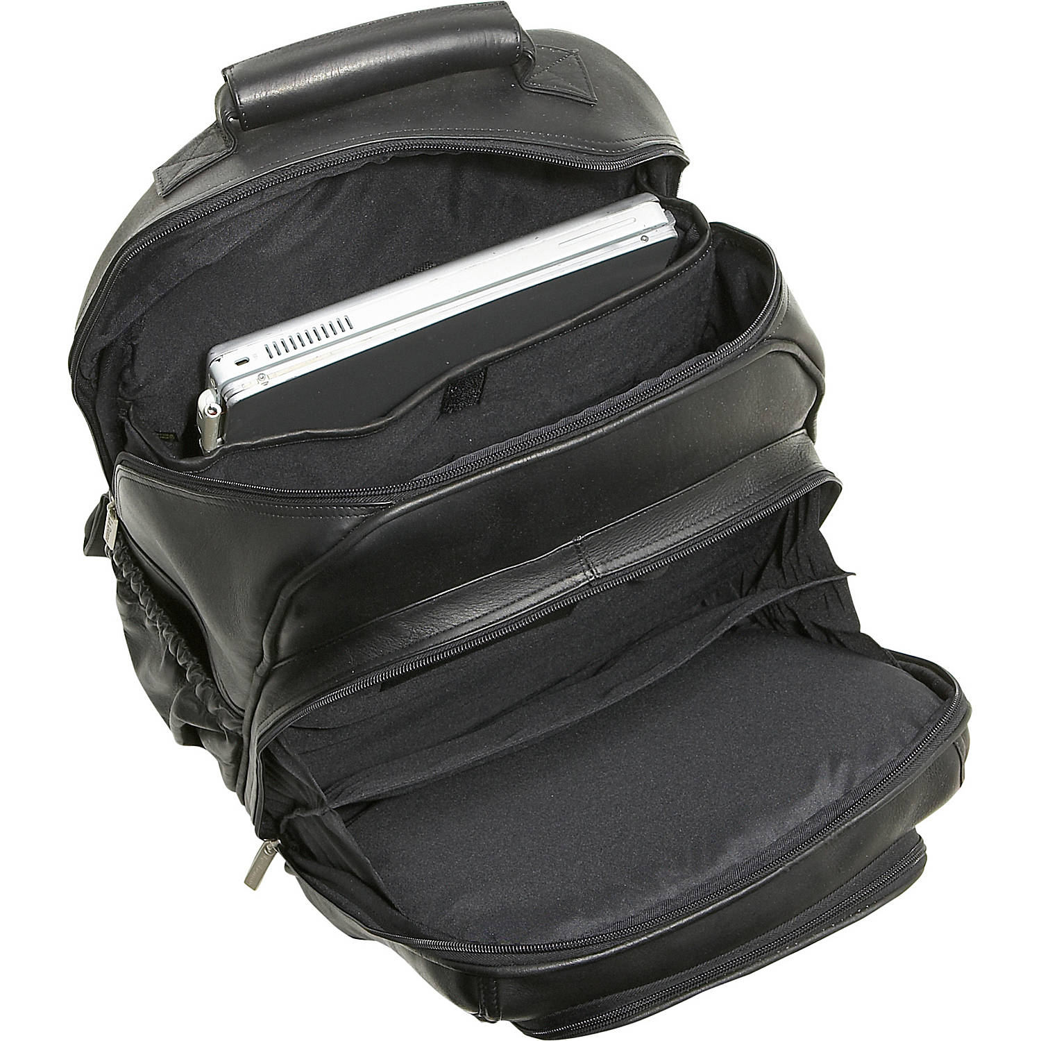 Chester Double Zip Laptop Bag - Black – Mai Soli