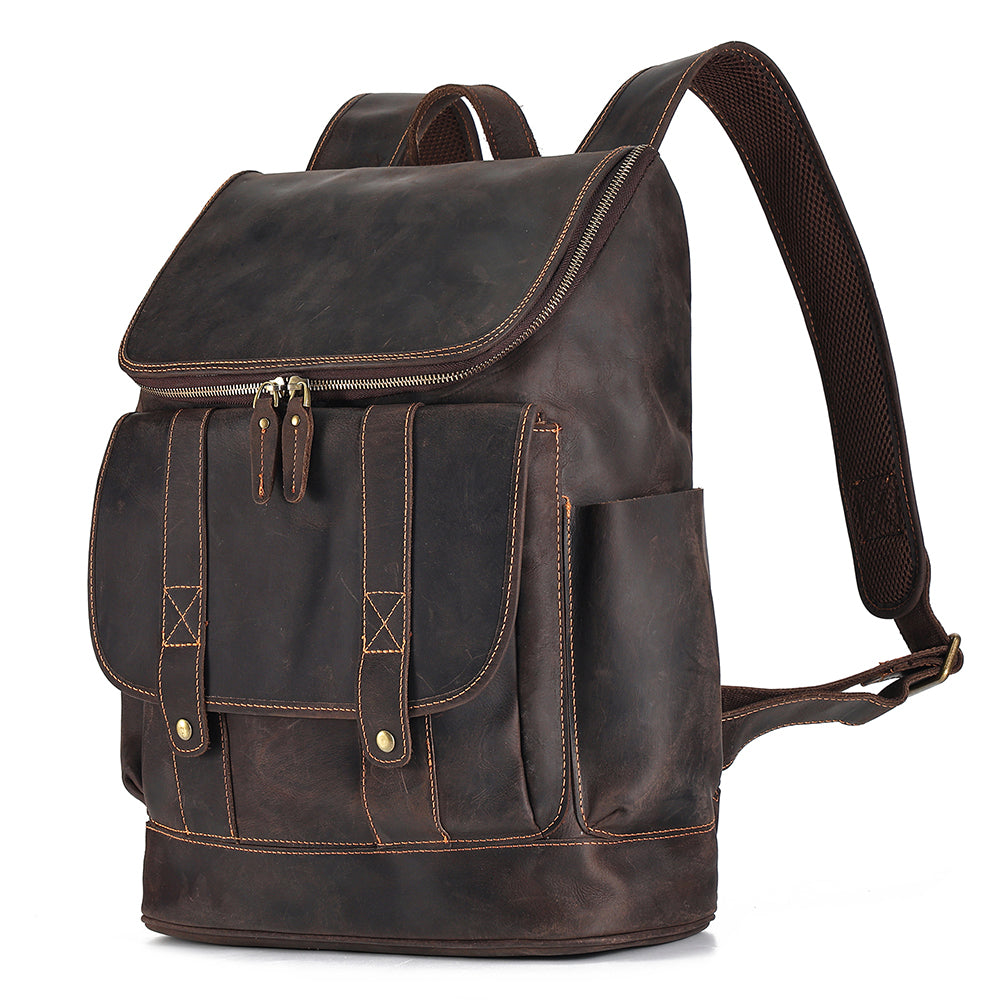 The Aureus | Classic Leather Backpack