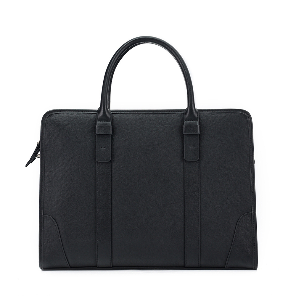 The Blake | Black Leather Briefcase for Men