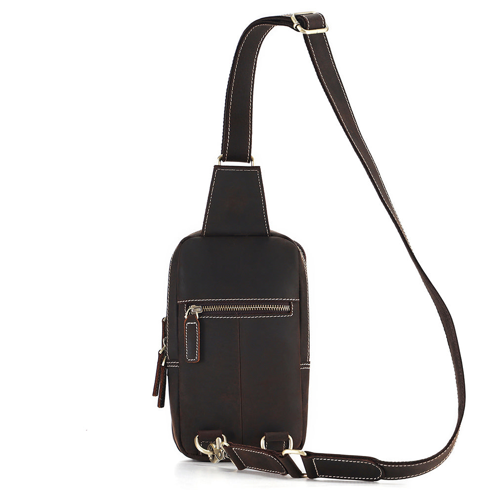 The Blaze | Vintage Leather Sling Bag