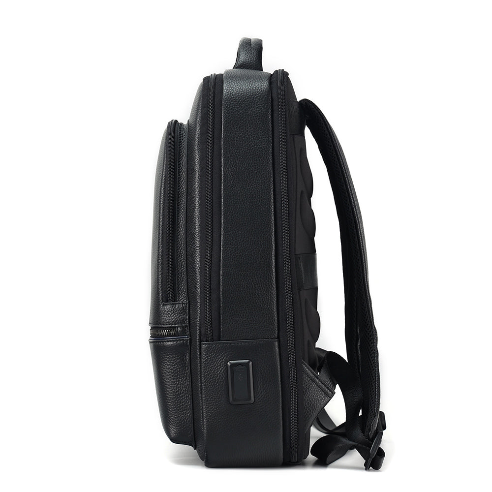 Black leather bags for college hot sale