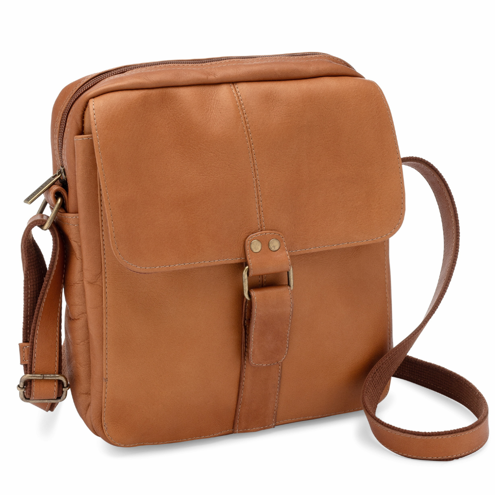 The Sereno | Classic Leather Man Bag 