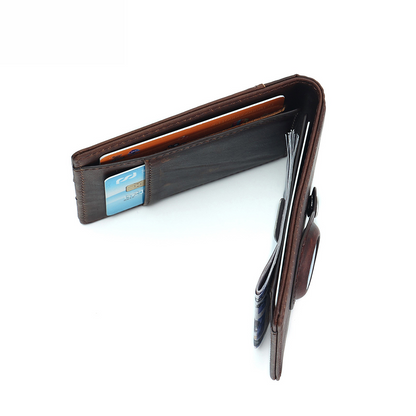 The Sirocco | Leather Card Holder and Money Clip