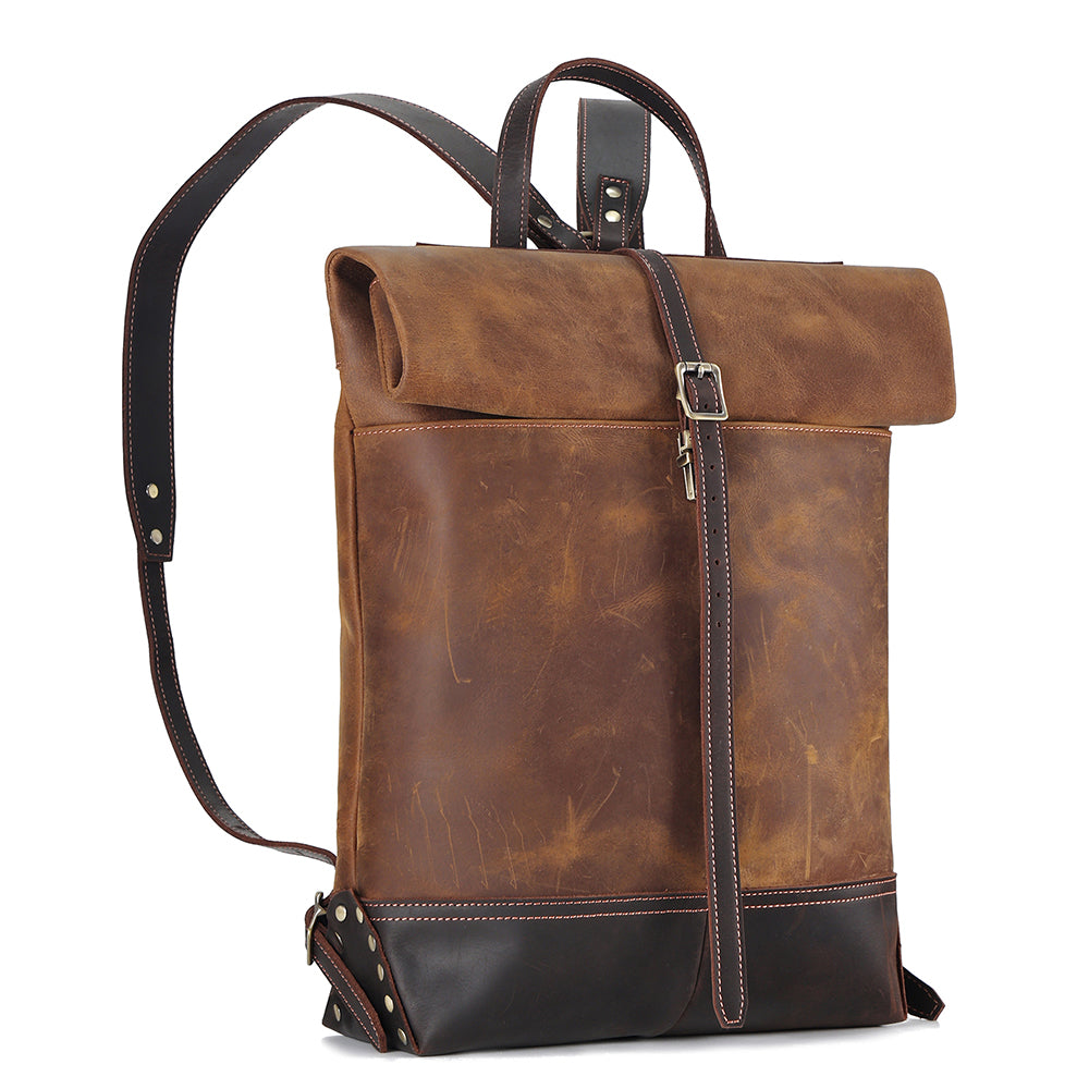 The Sylva | Vintage Leather Backpack