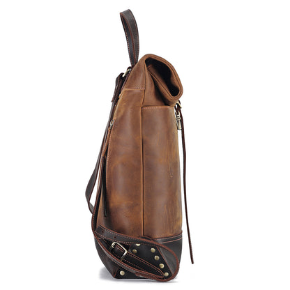 The Sylva | Vintage Leather Backpack