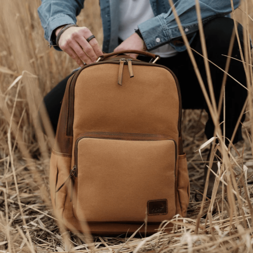 The Traveler Backpack | Adventure Canvas Backpack