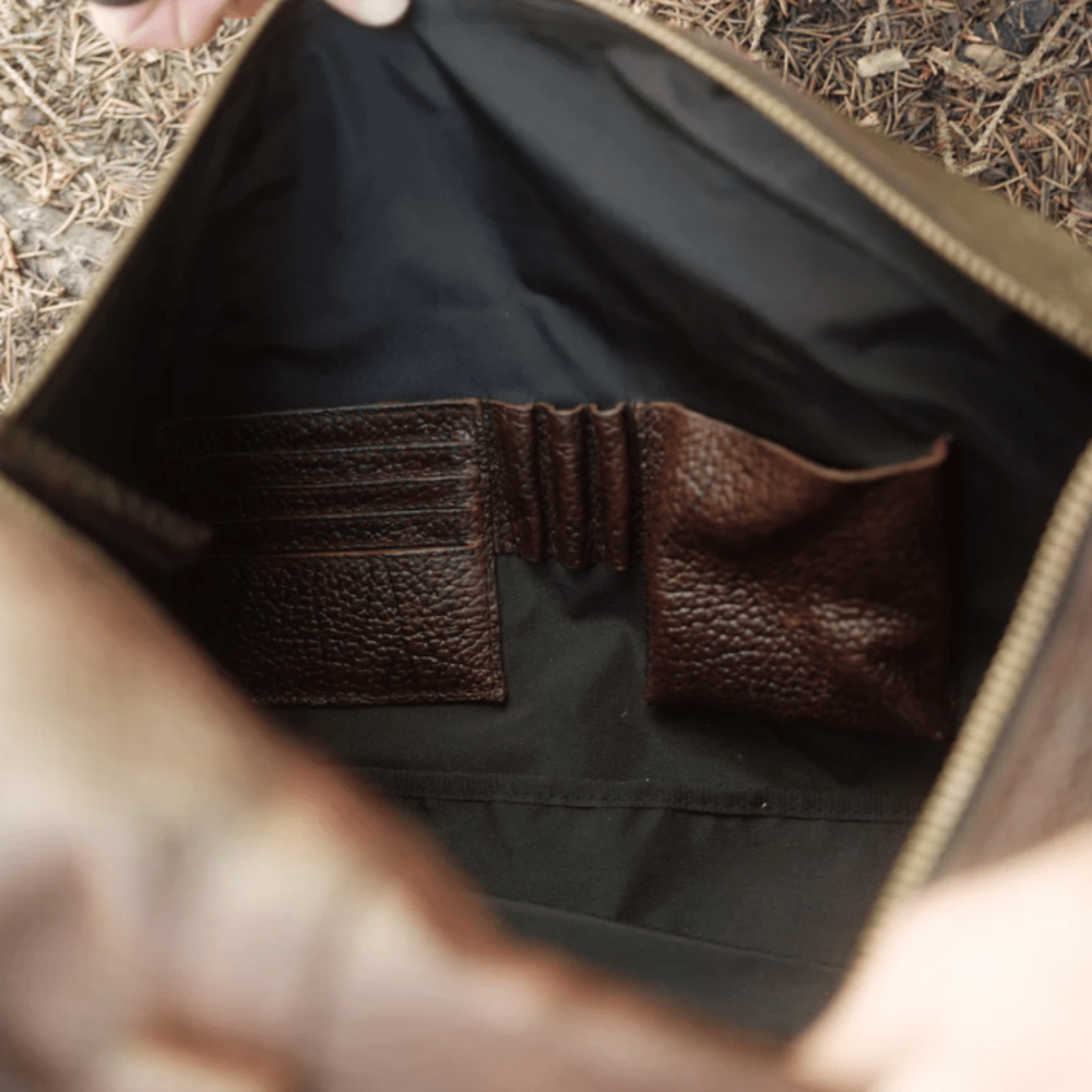 The Chugach Duffel | Leather Travel Bag  