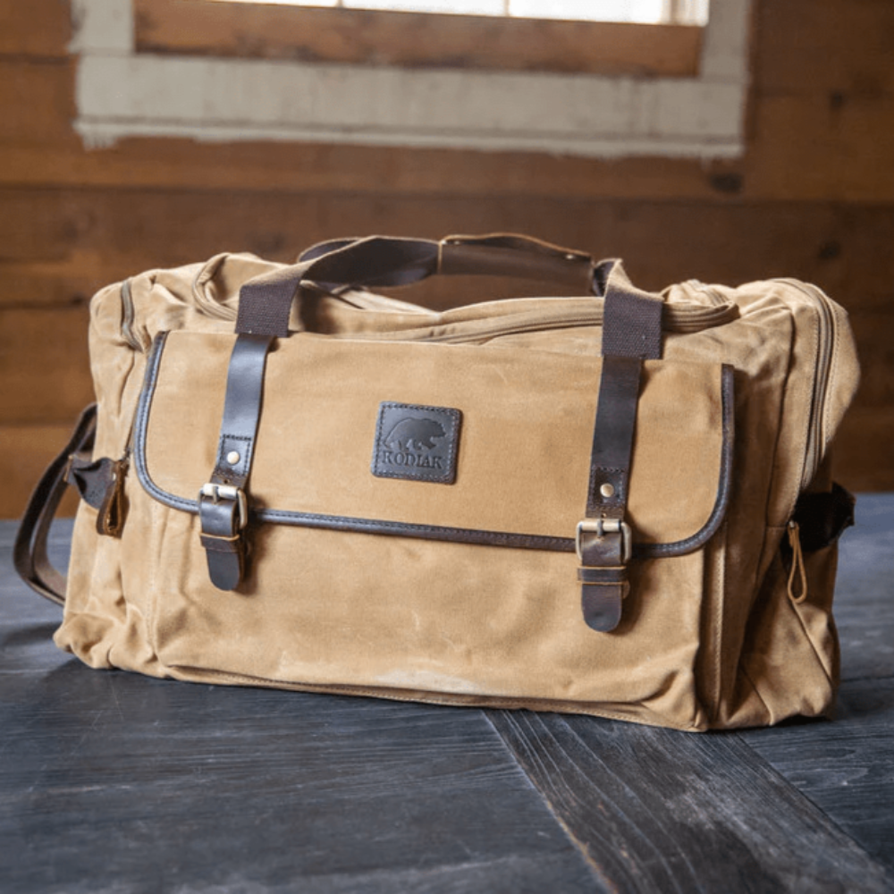 The Canvas Denali | Travel Weekend Bag – The Real Leather Company