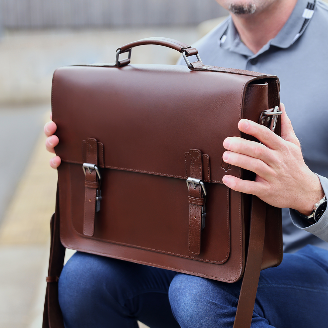 Leather Briefcases – Page 2 – The Real Leather Company