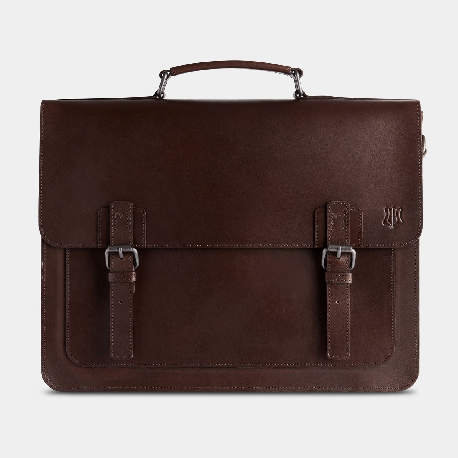 The Heritage Leather Messenger Bag for Men – The Real Leather
