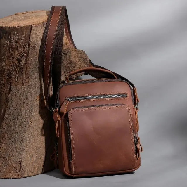the man bag leather sling bag crossbody bag for men