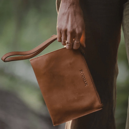 The Leather Clutch | Classic Hand Carry Bag