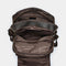 the compact leather laptop backpack for men