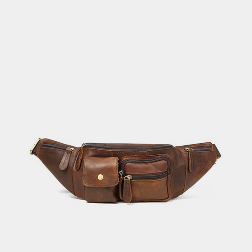 Leather waist pouch online