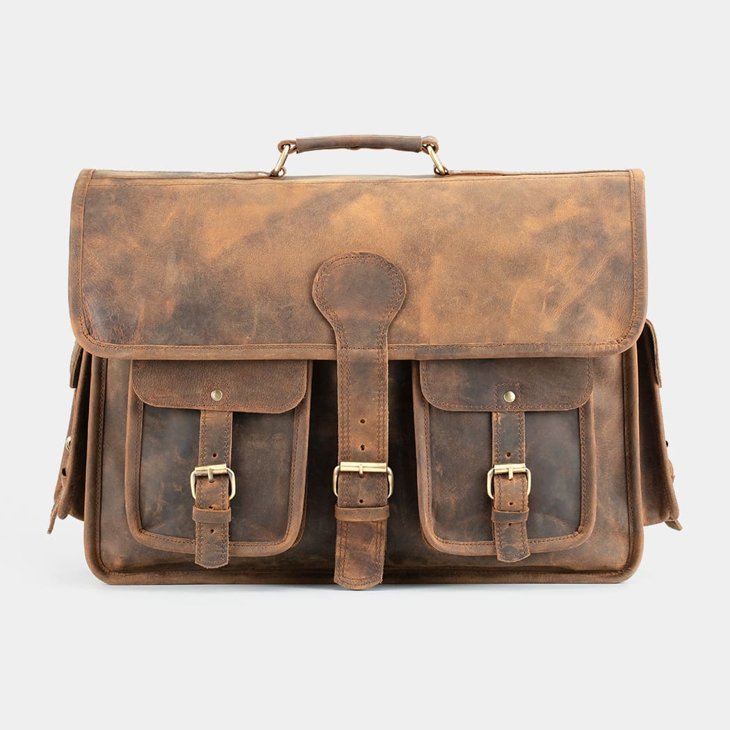 the jones leather messenger bag satchel briefcase for men