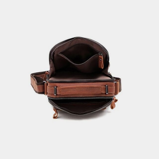 the man bag leather sling bag crossbody bag for men