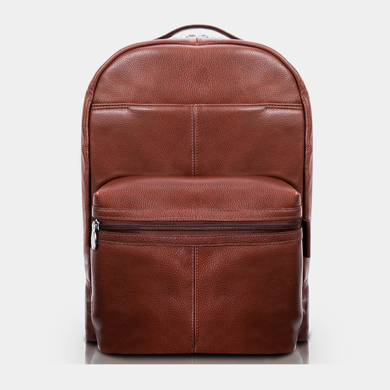 15inch laptop backpack mens Luka 15 inch in Glazed Black open design for fast airport security Premium 15 Leather Dual-Compartment Laptop