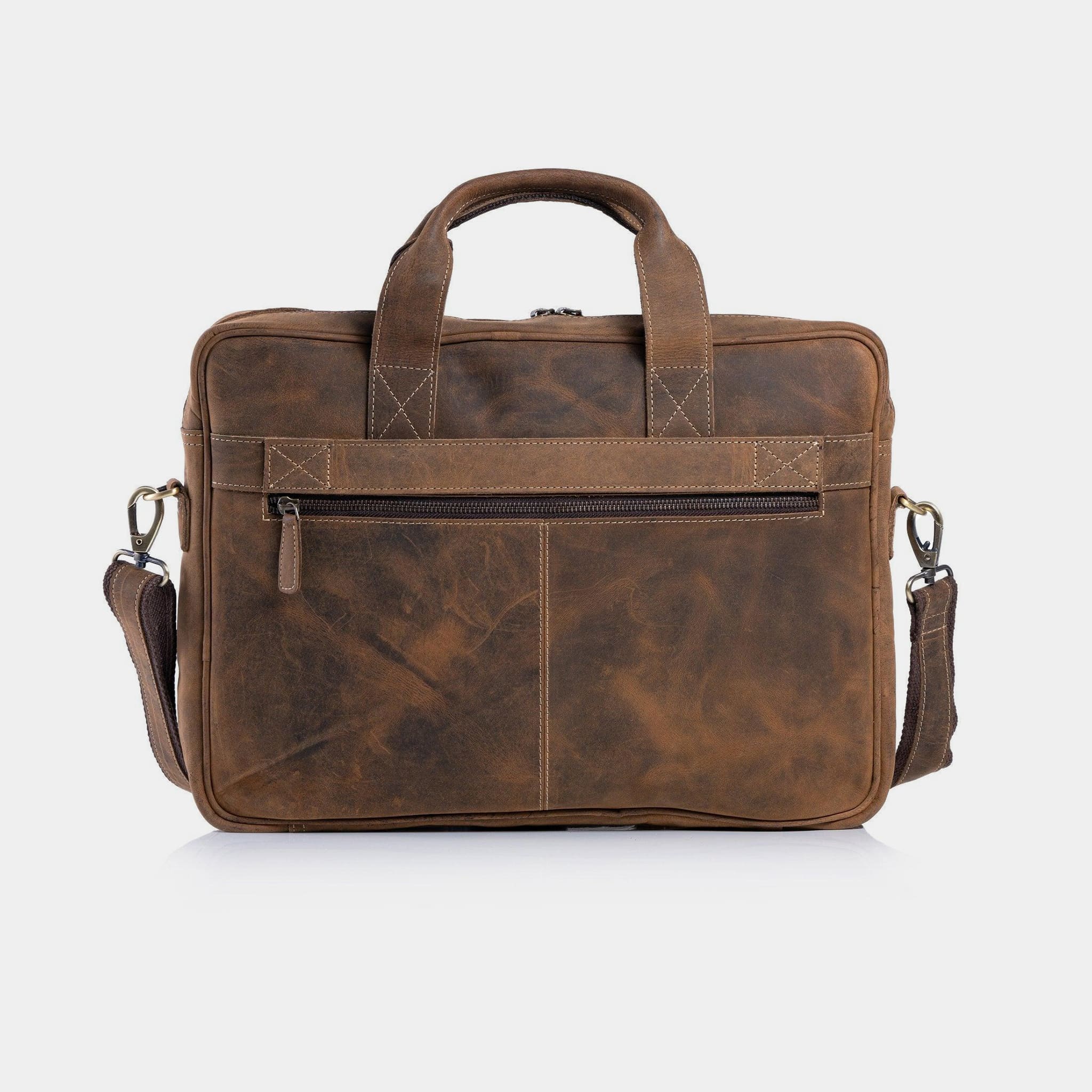 the skyler leather briefcase laptop bag the real leather co