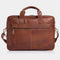 the skyler leather briefcase laptop bag the real leather co