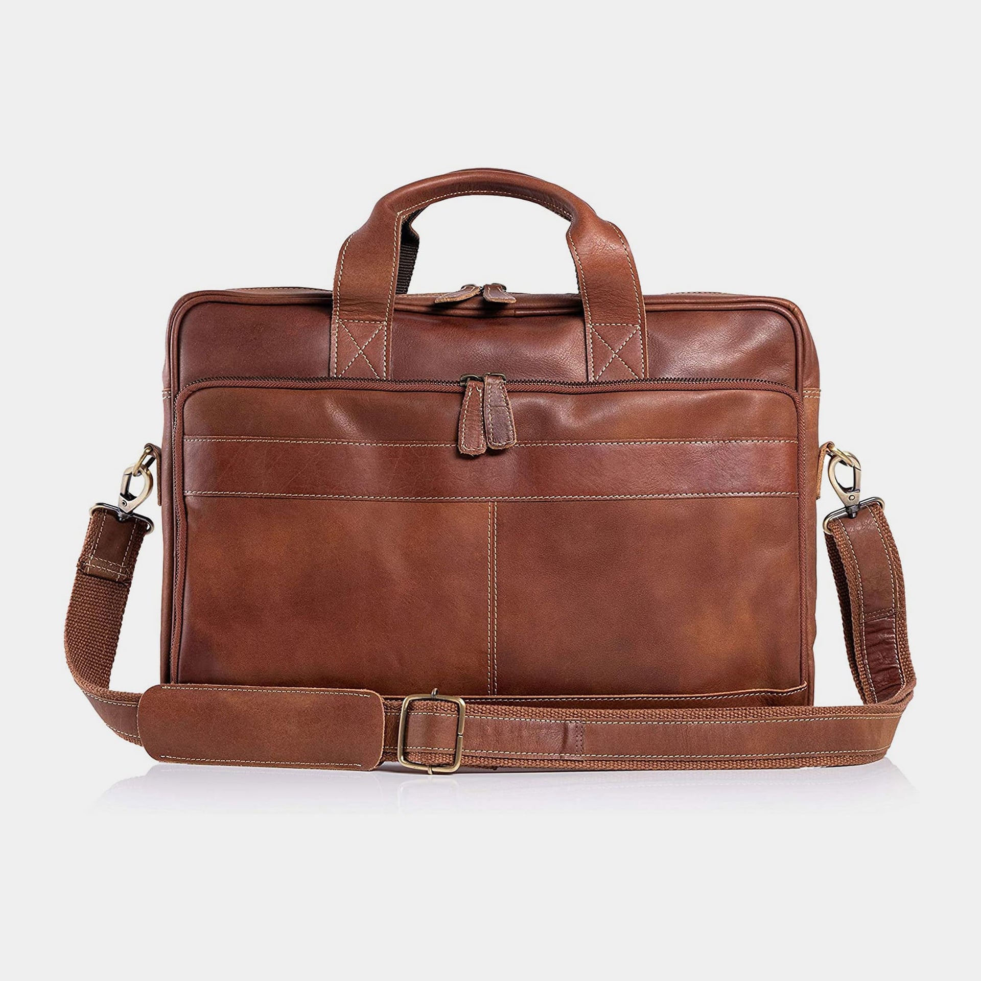 The Skyler Leather Laptop Bag